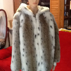 Light Colored Fur Coat